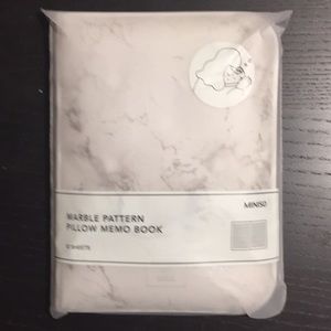 Marble look wrist rest and notebook NIP